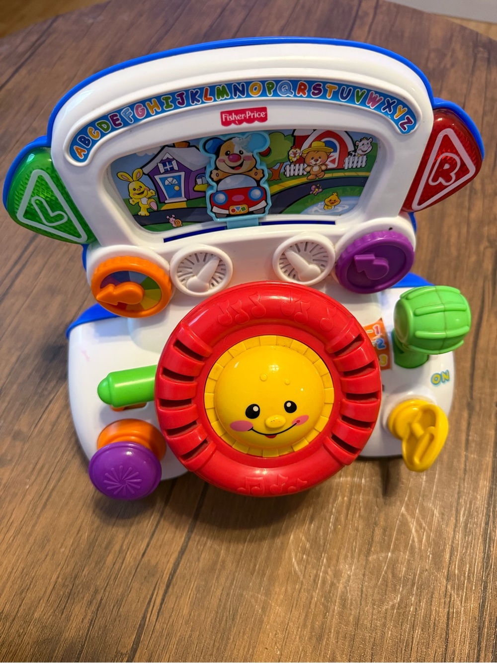 Fisher-Price Laugh & Learn Rumble & Learn Steering Wheel Driver Toy